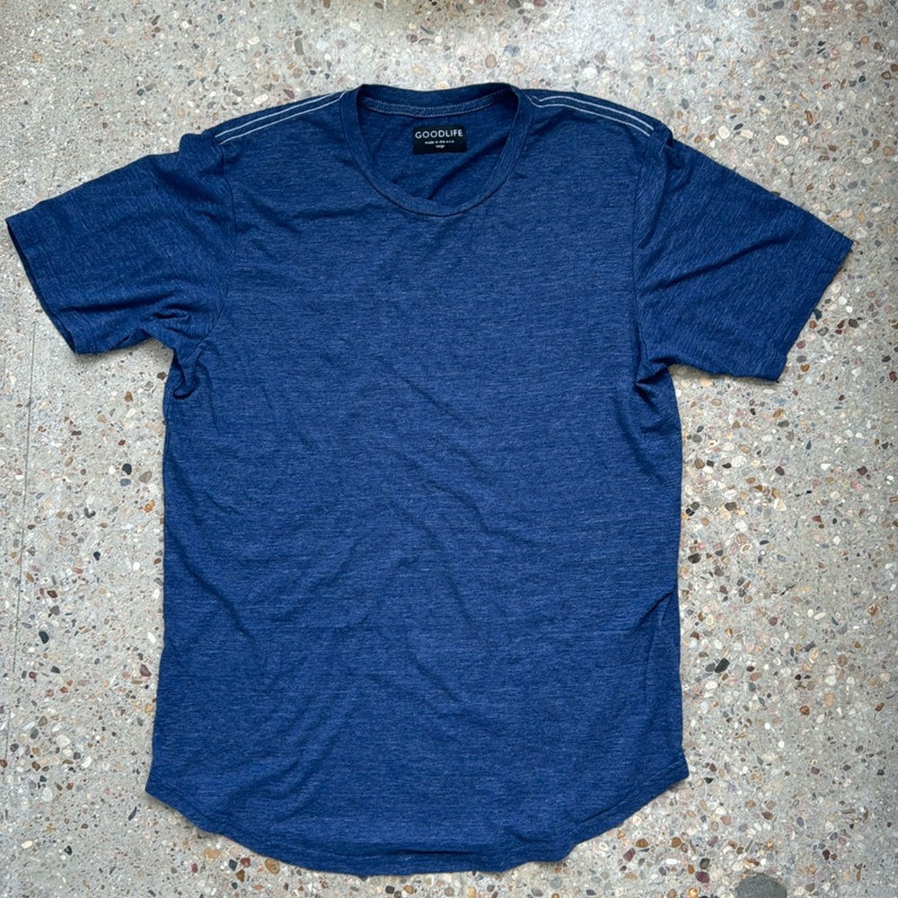 Goodlife Tri-Blend Scallop Crew